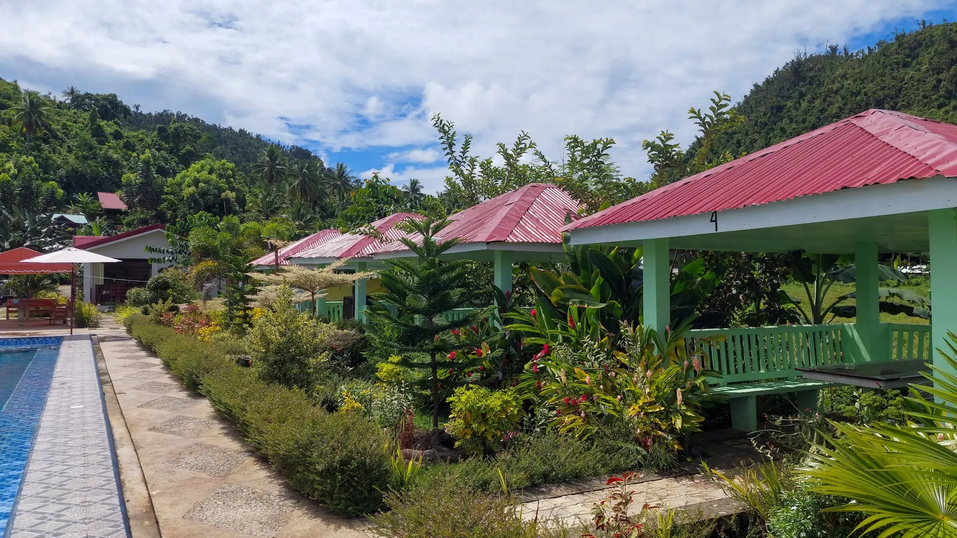 Interior of the Balcony A-Frame Room